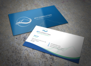 Design de Carte de Visite par Eggo May P pour ATV Consulting | Design #10858788