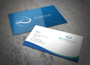 Design de Carte de Visite par Eggo May P pour ATV Consulting | Design : #10858789