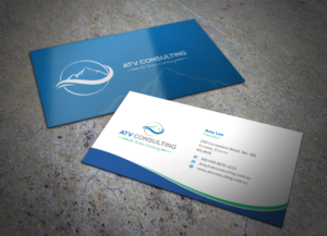 Design de Carte de Visite par Eggo May P pour ATV Consulting | Design : #10858790