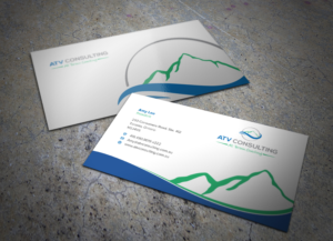 Design de Carte de Visite par Eggo May P pour ATV Consulting | Design : #10858856