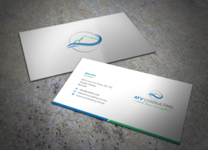 Design de Carte de Visite par Eggo May P pour ATV Consulting | Design : #10858857