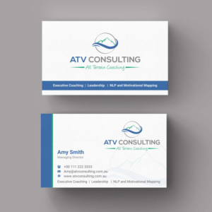 Visitenkarten-Design von INDIAN_Ashok für ATV Consulting | Design: #10862830