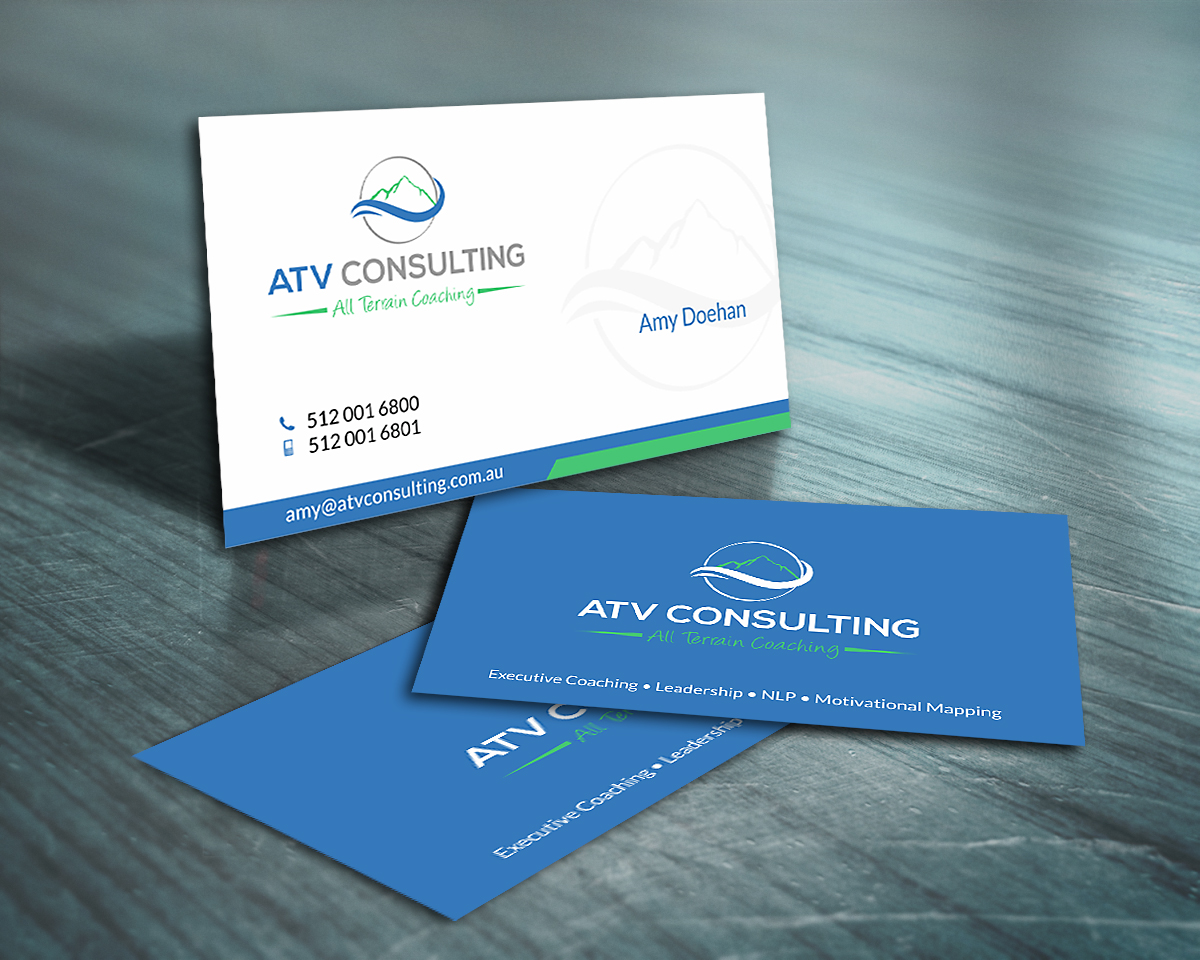 Visitenkarten-Design von SKYdesign für ATV Consulting | Design #10869101