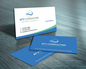 Business Card Design by SKYdesign for ATV Consulting | Design: #10869102