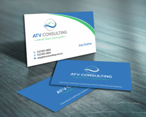 Business Card Design by SKYdesign for ATV Consulting | Design: #10869103