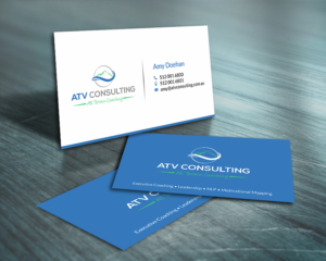 Business Card Design by SKYdesign for ATV Consulting | Design: #10869116