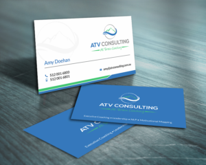 Business Card Design by SKYdesign for ATV Consulting | Design: #10869123