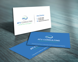 Business Card Design by SKYdesign for ATV Consulting | Design: #10869124