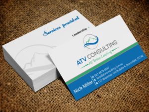 Visitenkarten-Design von Lanka Ama für ATV Consulting | Design: #10861957