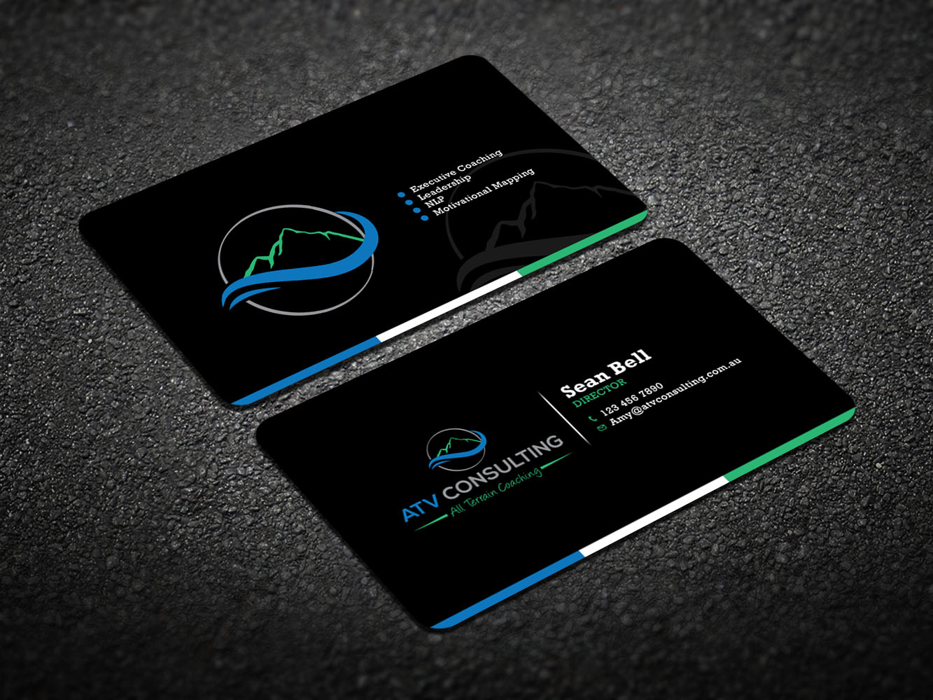 Design de Carte de Visite par Verified artistry pour ATV Consulting | Design #10863005