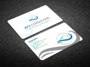 Design de Carte de Visite par Verified artistry pour ATV Consulting | Design : #10863036