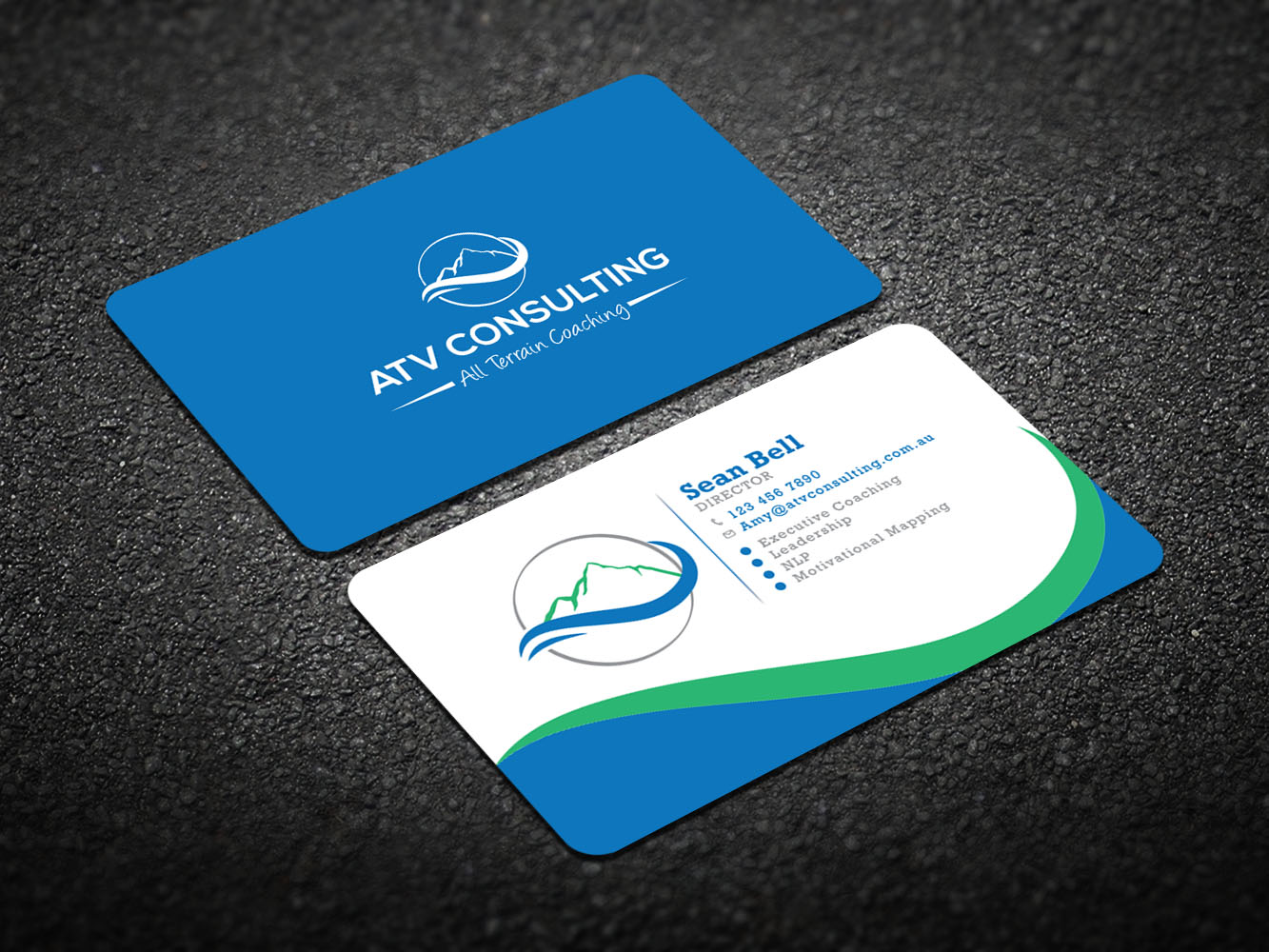 Design de Carte de Visite par Verified artistry pour ATV Consulting | Design #10863081