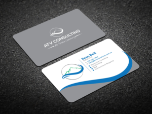 Design de Carte de Visite par Verified artistry pour ATV Consulting | Design : #10863082