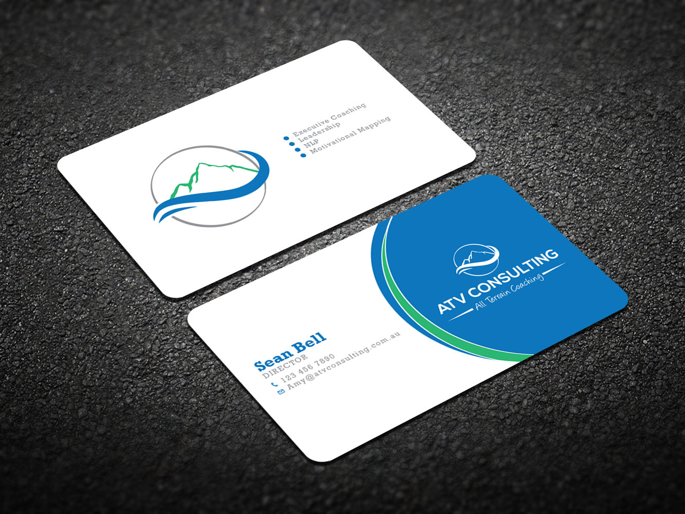 Design de Carte de Visite par Verified artistry pour ATV Consulting | Design #10863085