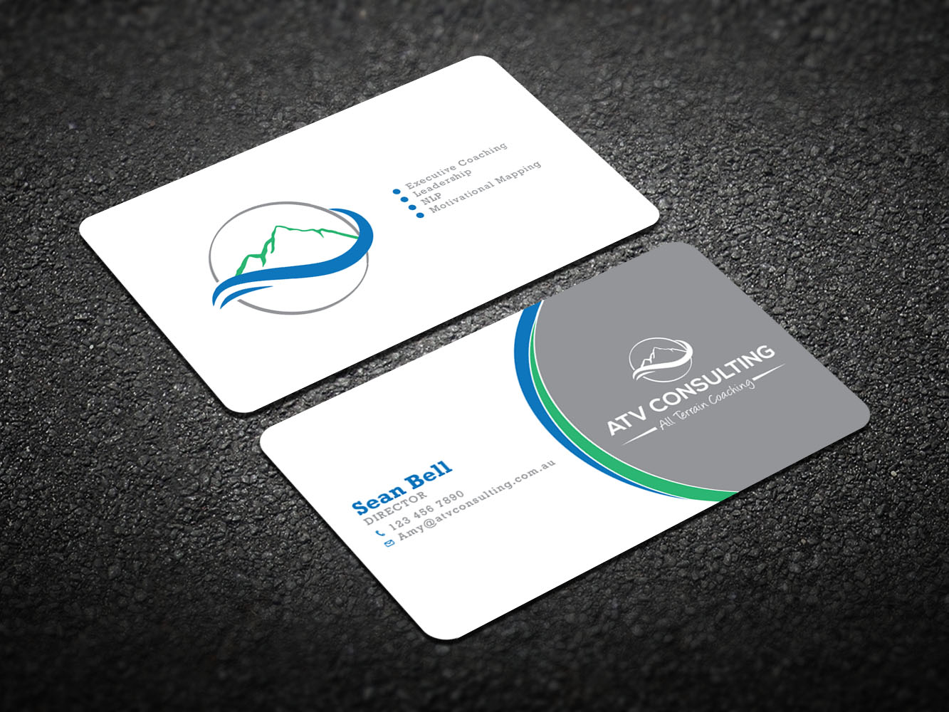 Design de Carte de Visite par Verified artistry pour ATV Consulting | Design #10863087