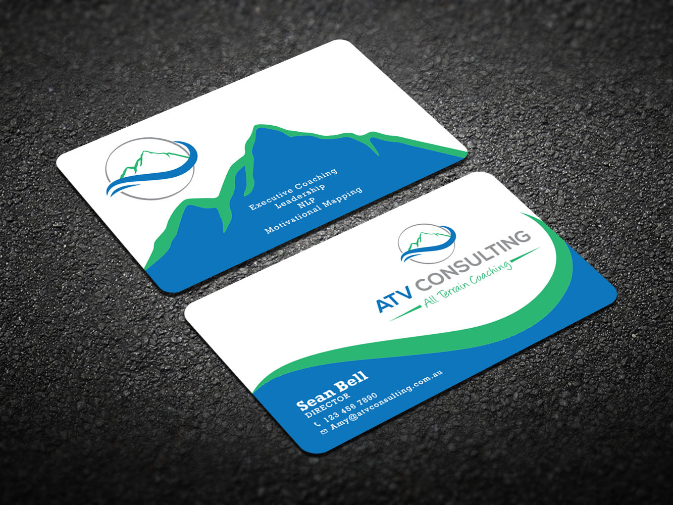Design de Carte de Visite par Verified artistry pour ATV Consulting | Design #10863089
