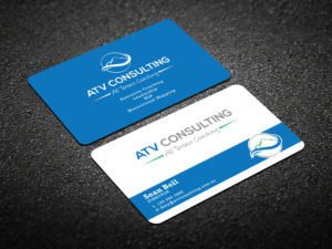 Design de Carte de Visite par Verified artistry pour ATV Consulting | Design : #10863100
