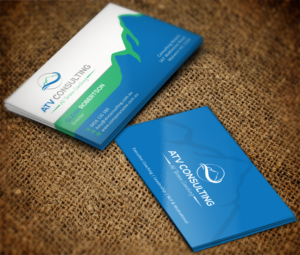 Business Card Design by Grafactory for ATV Consulting | Design: #10932826