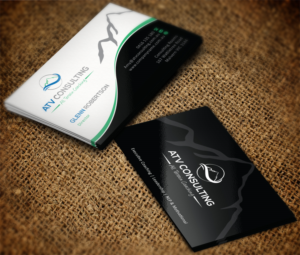Business Card Design by Grafactory for ATV Consulting | Design: #10932851
