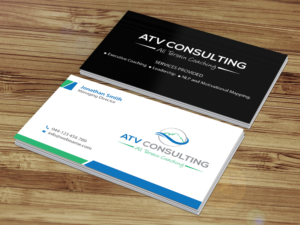 Business Card Design by Creations Box 2015 for ATV Consulting | Design: #10867639