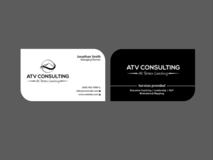 Business Card Design by Creations Box 2015 for ATV Consulting | Design: #10867652