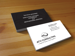 Business Card Design by Creations Box 2015 for ATV Consulting | Design: #10867654