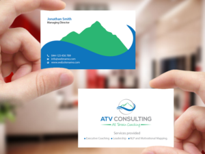 Business Card Design by Creations Box 2015 for ATV Consulting | Design: #10867660