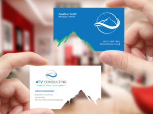 Business Card Design by Creations Box 2015 for ATV Consulting | Design: #10867666