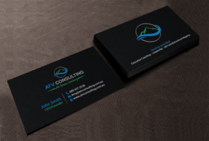 Business Card Design by chandrayaan.creative for ATV Consulting | Design: #10862407