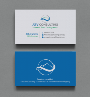 Visitenkarten-Design von chandrayaan.creative für ATV Consulting | Design: #10863747