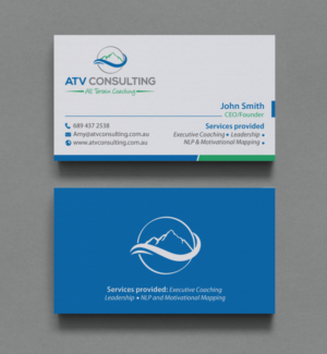 Visitenkarten-Design von chandrayaan.creative für ATV Consulting | Design: #10876691