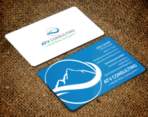 Business Card Design by chandrayaan.creative for ATV Consulting | Design: #10876694
