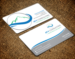 ATV Consulting- executive coaching business              | Business Card Design by chandrayaan.creative