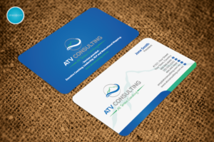 Business Card Design by aheadpoint for ATV Consulting | Design: #10864578