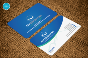 Business Card Design by aheadpoint for ATV Consulting | Design: #10864582