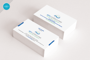 Business Card Design by aheadpoint for ATV Consulting | Design: #10864587