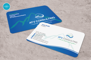 Business Card Design by aheadpoint for ATV Consulting | Design: #10864596