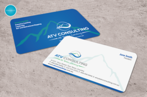 Business Card Design by aheadpoint for ATV Consulting | Design: #10864663