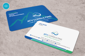 Business Card Design by aheadpoint for ATV Consulting | Design: #10864665