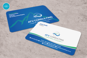 Business Card Design by aheadpoint for ATV Consulting | Design: #10864666