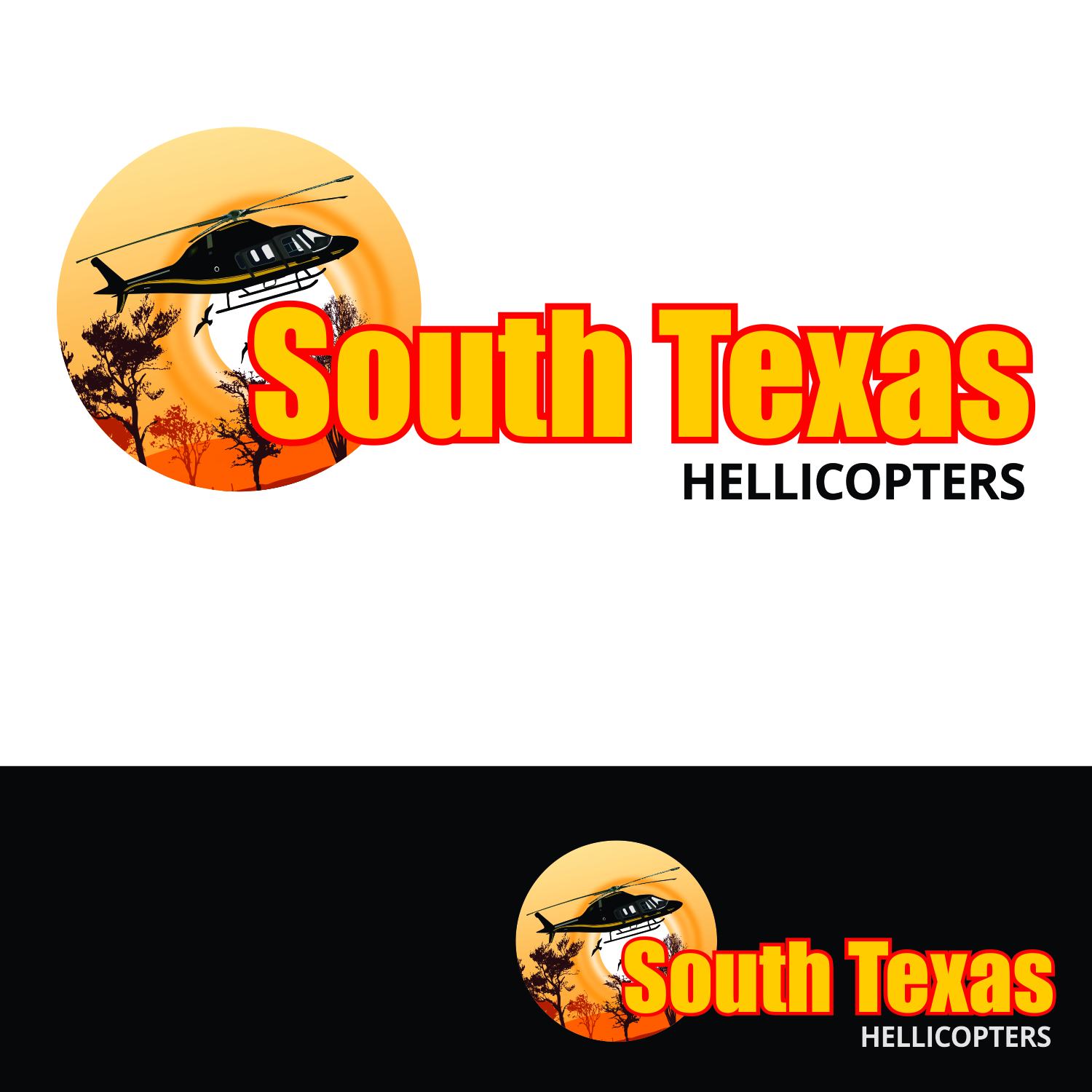 Logo Design by milky_tut for South Texas Helicopters  | Design #10938019