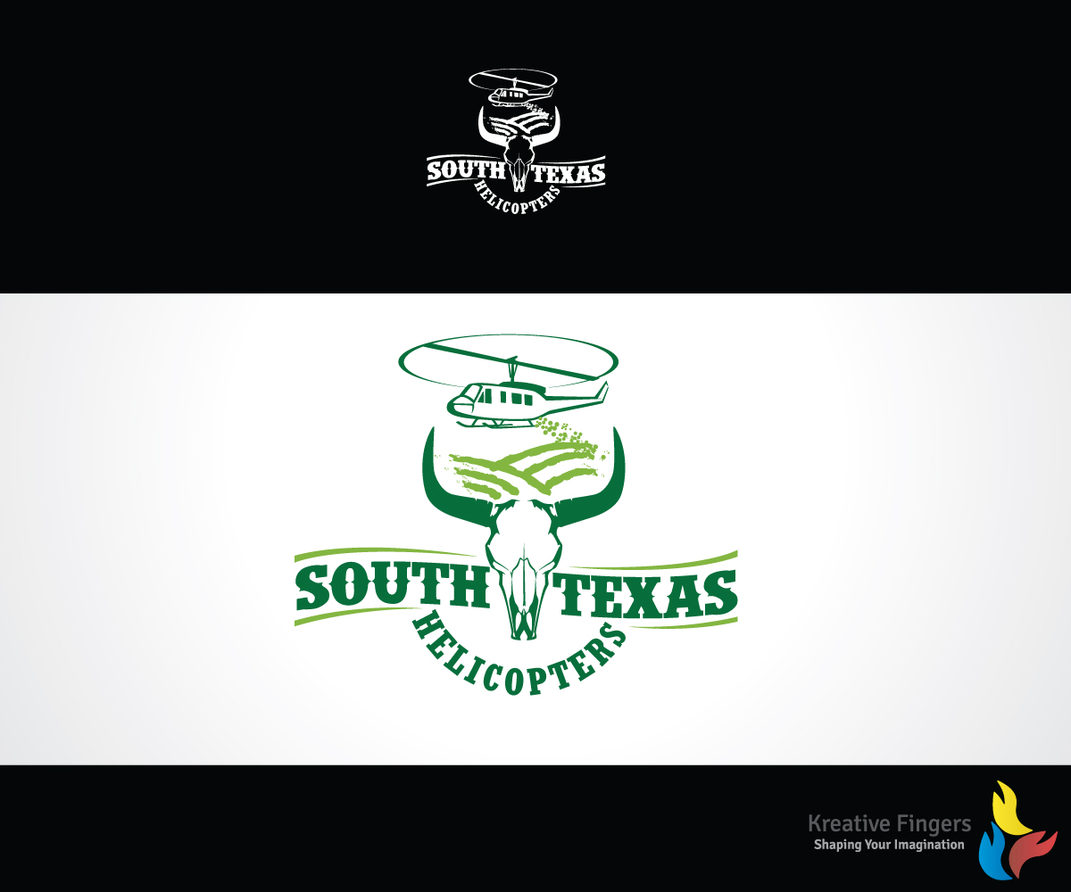 Logo Design by Kreative Fingers for South Texas Helicopters  | Design #10843910