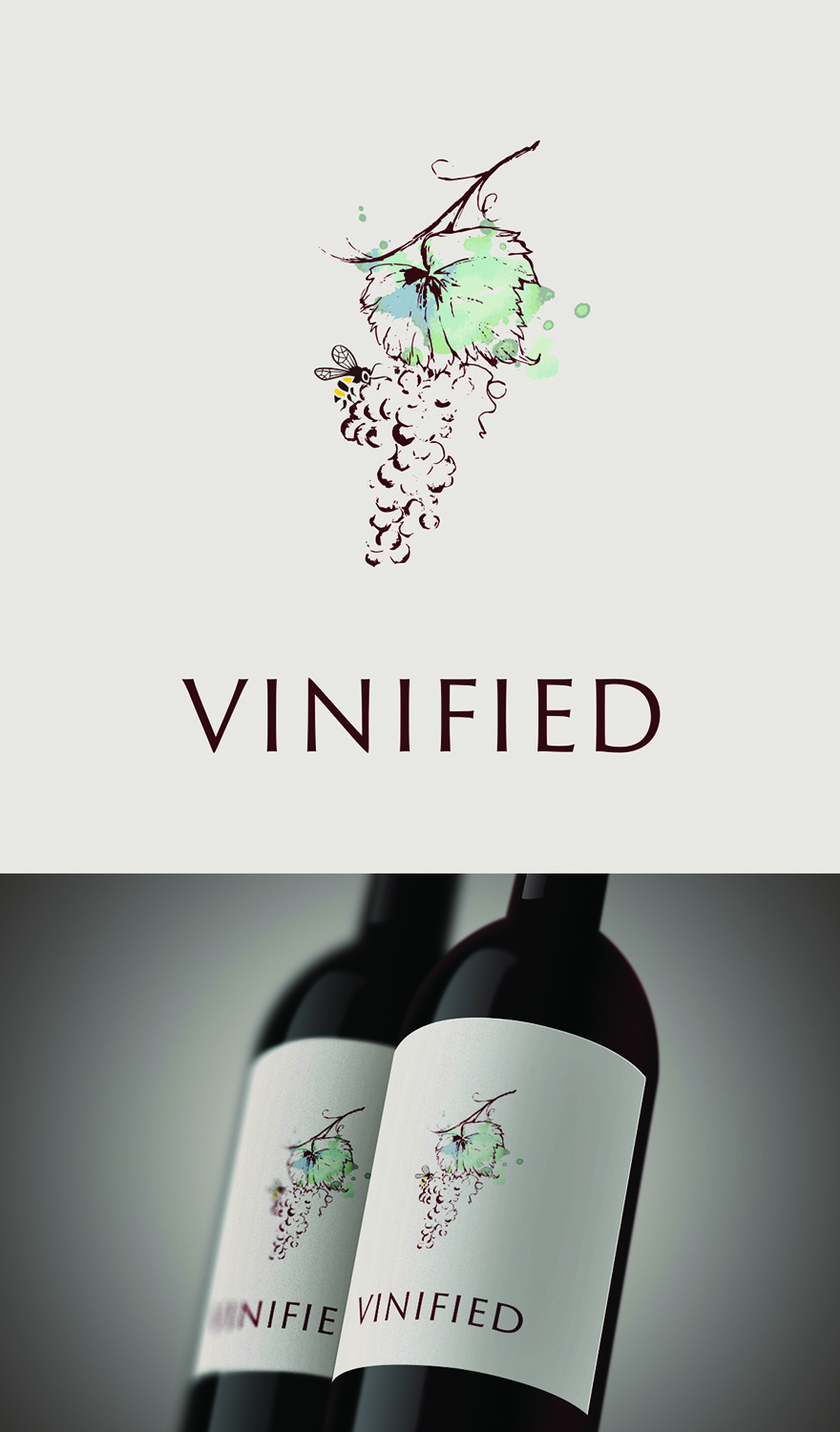 Logo Design by mazimalka for Vinified | Design #11016925
