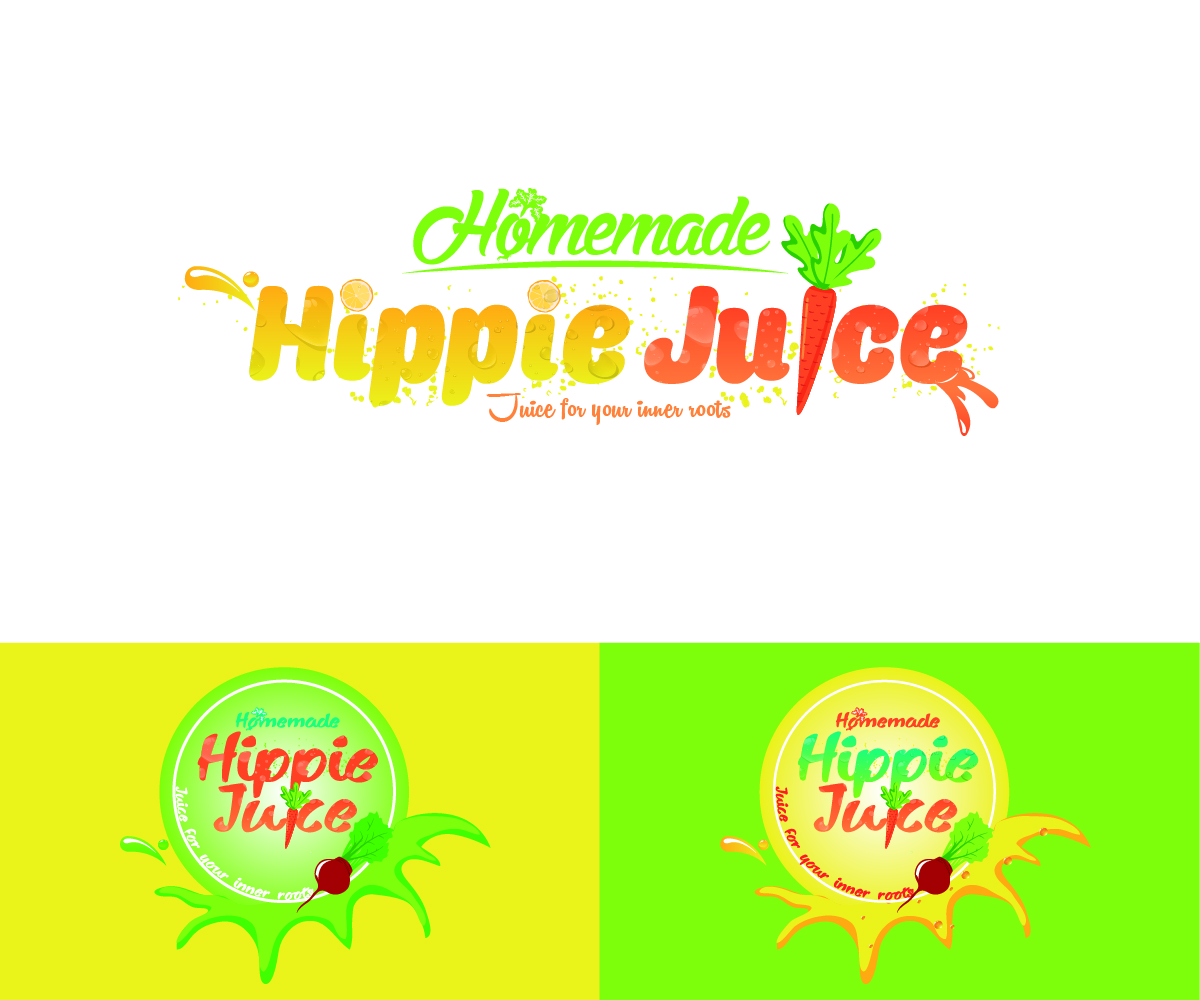 Logo Design by Marco Rubio for The Homemade Hippie, Inc.  | Design #10910767