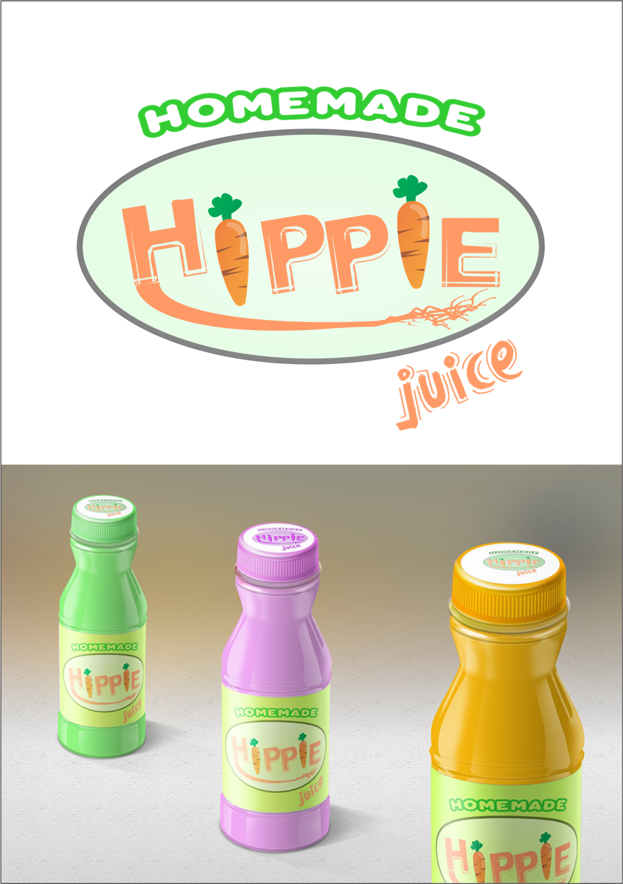 Logo Design by yudianto for The Homemade Hippie, Inc.  | Design #10856829
