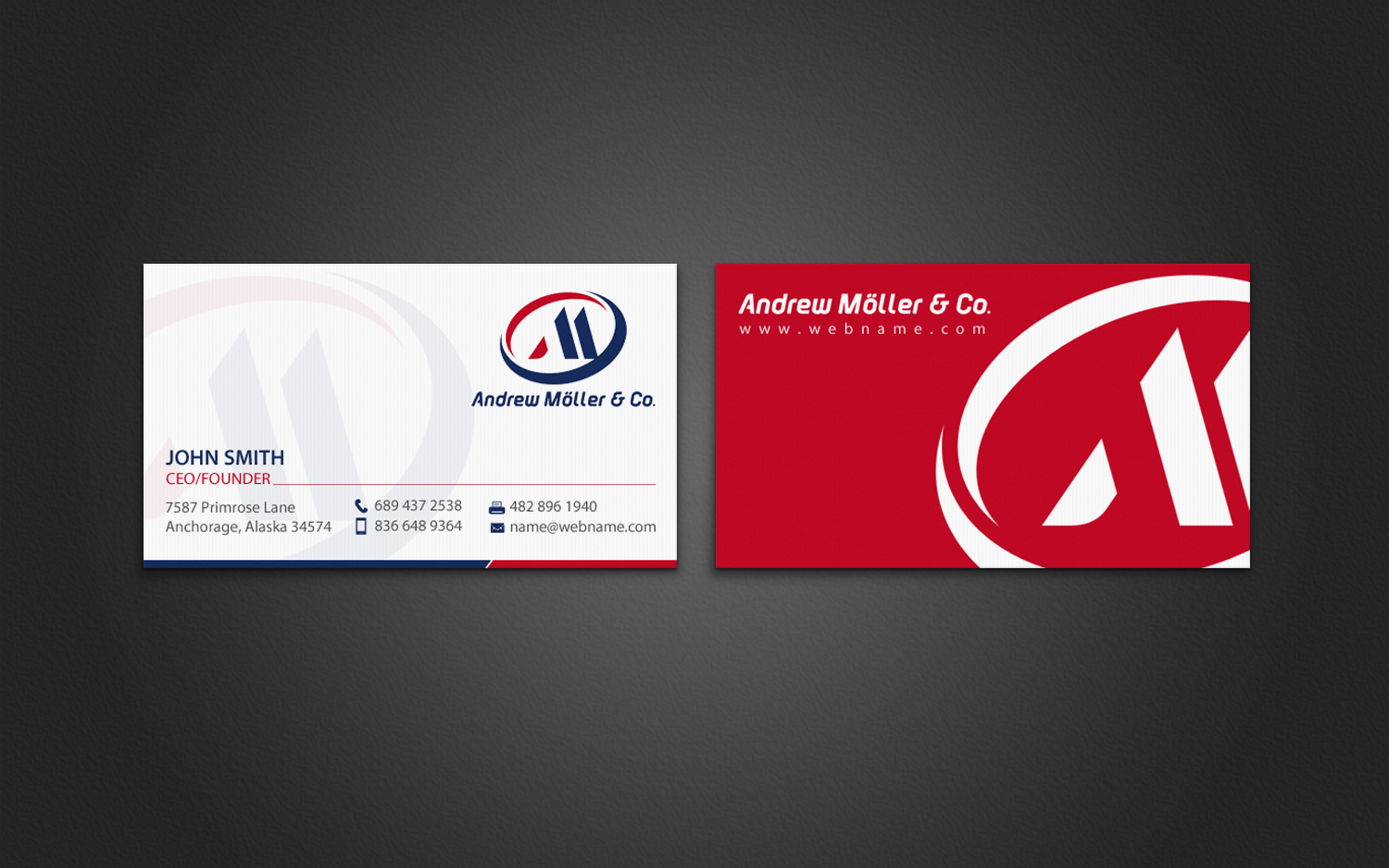 Stationery Design by chandrayaan.creative for Andrew Möller & Co | Design #10886040
