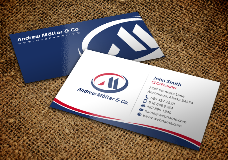 Stationery Design by chandrayaan.creative for Andrew Möller & Co | Design #10891323