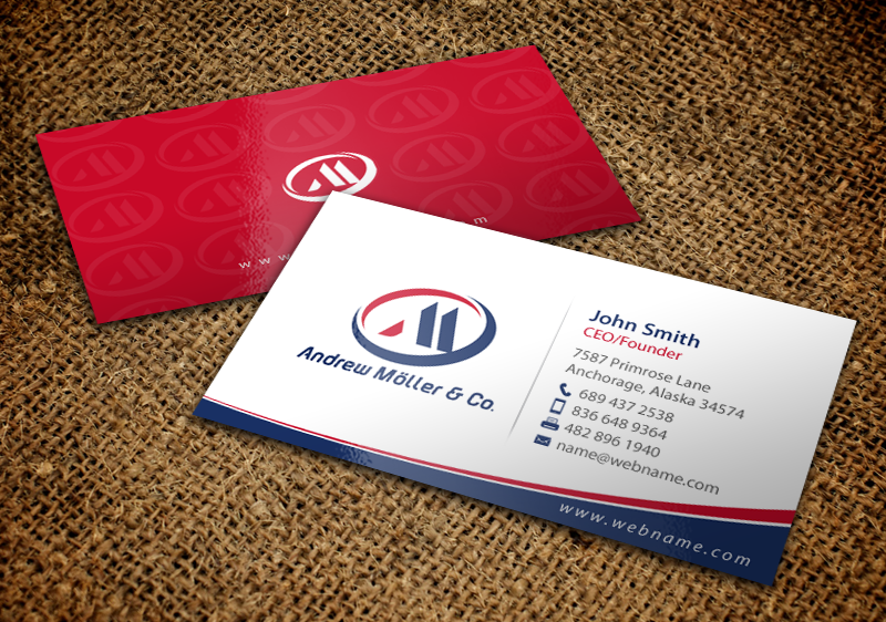 Stationery Design by chandrayaan.creative for Andrew Möller & Co | Design #10891325