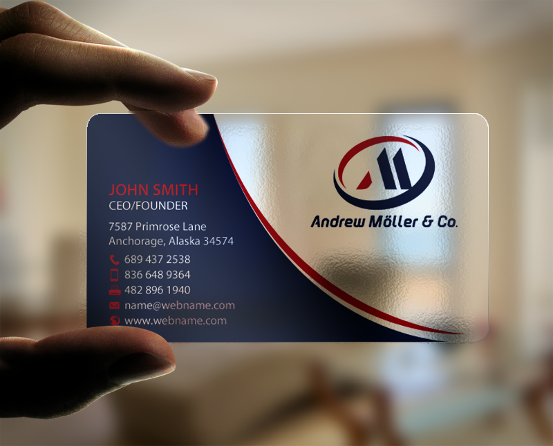 Diseño de Papelería por chandrayaan.creative para Andrew Möller & Co | Diseño #10891327