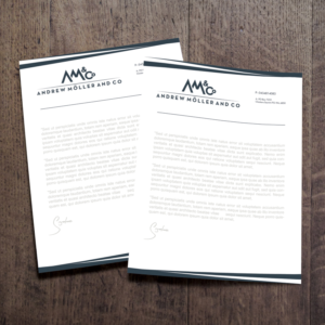 Diseño de Papelería por Atec para Andrew Möller & Co | Diseño: #10877198